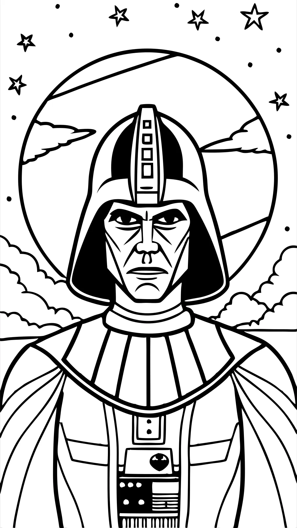 realistic star wars coloring pages